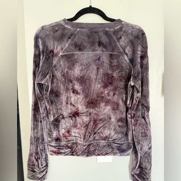 Lululemon Velour Warm Down Crew - Dark Grey - Picture 3 of 4